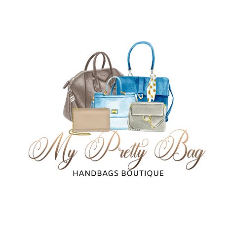 bag logo design handbags logo bags logo boutique logo etsy