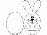 Easter Coloring Bunny Card Pages Head Happy Colouring Printable Kids Cards Color Egg Crafts Printables Print Bunnies Getcolorings Chick Coloringpage sketch template