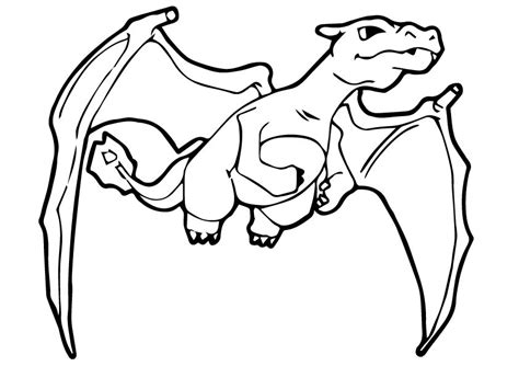 charizard flying coloring page  printable coloring pages  kids