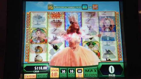 Wizard Of Oz Slot Machine Bonus Wild Reels Youtube