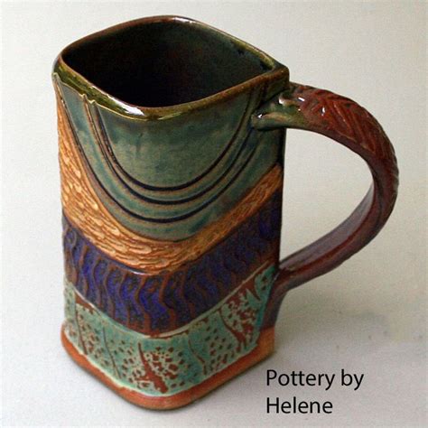 images  pottery mugs  pinterest ceramics handmade