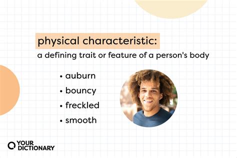 examples  physical characteristics  humans yourdictionary