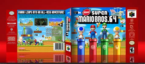 Viewing Full Size New Super Mario Bros 64 Box Cover