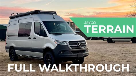 Jayco Terrain 2022 4x4 Sprinter Entegra Launch Full Walkthrough Youtube