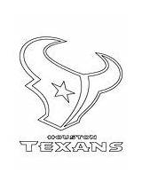 Coloring Texans Houston Logo Nfl Pages Football Supercoloring Sports Printable Team Cake sketch template