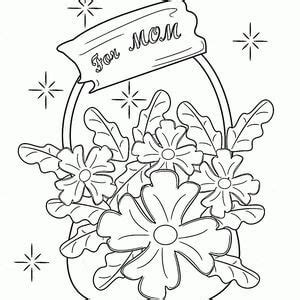 printable mothers day coloring pages holiday vault
