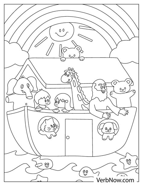 noah  ark rainbow coloring page coloring page blog  xxx hot girl