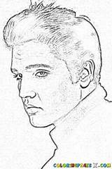Elvis Presley Effortfulg Printablee sketch template