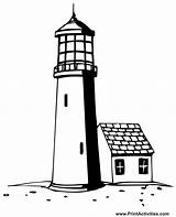 Lighthouse Coloring Pages Lighthouses Clipart Printable Print Disney Color Boats Simple Vector Drawing Kids Coloringtop Choose Board Clipground Popular sketch template