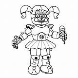 Circus Baby Coloring Pages Print Search Again Bar Case Looking Don Use Find sketch template