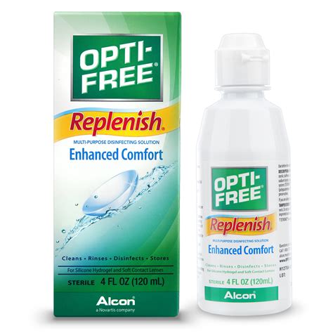 opti  replenish multipurpose contact lens disinfecting solution  fl oz walmartcom