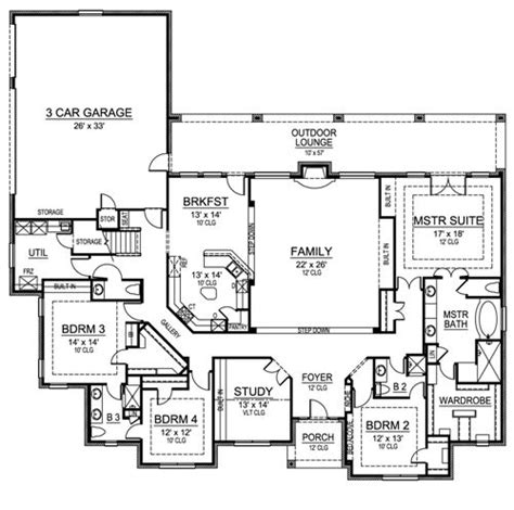 floor plans    bedroom single story house viewfloorco