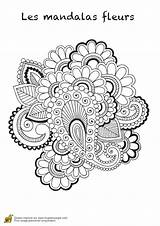 Mandalas Hugo Fleurs Hugolescargot Patrones Lescargot Henna Coloriages Zentangle sketch template