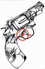Chicano Stencils Pistolen Wzory Pistolet Ooo Tatoos Dibujo Malerei Abstrakte Dragon Skizze Tatuaz Tatto Waffen Guns Dessins Matita Facili Messer sketch template