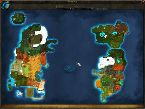 World Of Warcraft Alpha Map Youtube