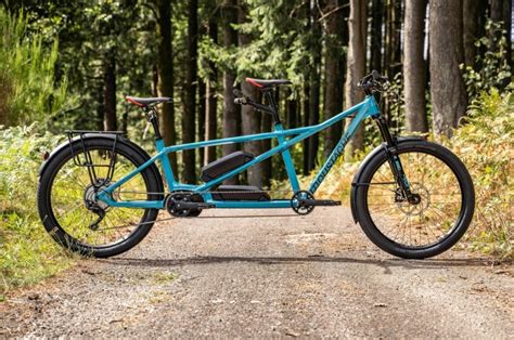 long lost mythical tandem bike   resurrected  electric power autoevolution