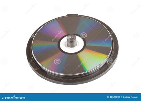compact disks stock photo image  colored information