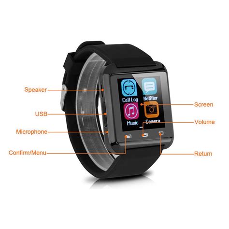 smart bluetooth wrist   android ios iphone samsung smartphone