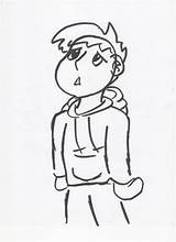 Sad Boy Drawing Getdrawings Cartoon sketch template