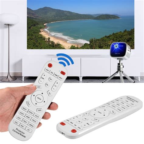 otviap projector remote universal projector remotewhite universal remote control controller