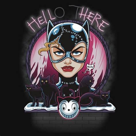 catwoman hello there t shirt batman catwoman batman returns batman universe