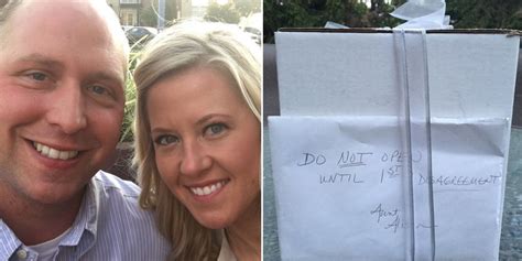 an unopened wedding present taught this husband and wife a lot about