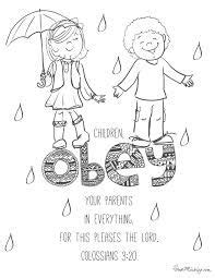 image result  obey god coloring page