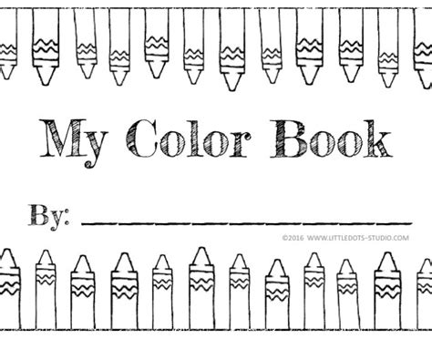 color book printable