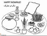 Coloring Pages Persian Haft Kids Activities Seen Year Nowruz Crafts Iranian Norooz Haftseen Activity Sin Table Iran Sheet Drawing Craft sketch template
