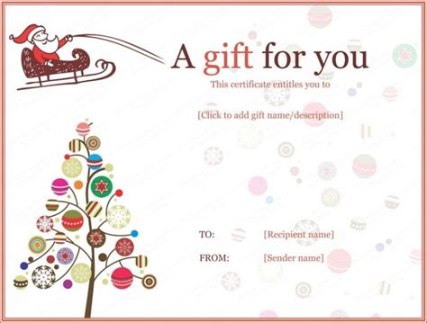 fresh christmas gift templates  typable  templates ideas