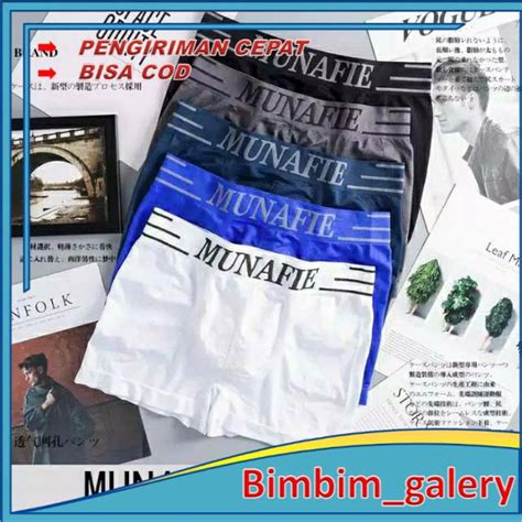 Jual Celana Dalam Pria Cd Boxer Import Munafie Pria Bimg Shopee Indonesia