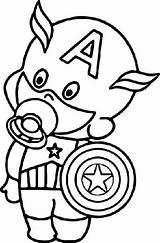 Captain America Coloring Pages Kids Color Via Tag Book American sketch template