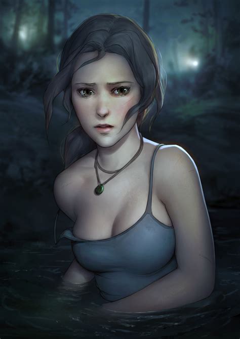 Lara Croft Tomb Raider And 1 More Drawn By Luimiart