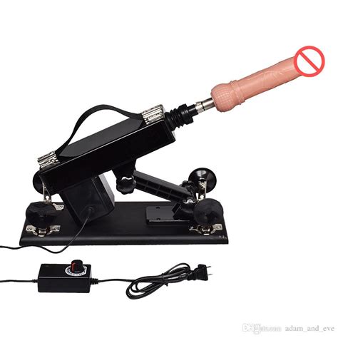 automatic sex machine gun cannon with a standard dildo