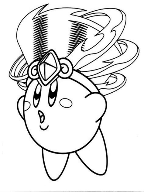 kirby coloring pages  printable kirby coloring pages