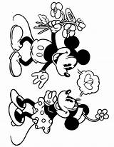 Mouse Mickey Coloring Minnie Pages Disney Classic Printable Valentines Google Drawings Clip Color Valentine Micky Kleurplaat Clipart Mini Old Tattoo sketch template