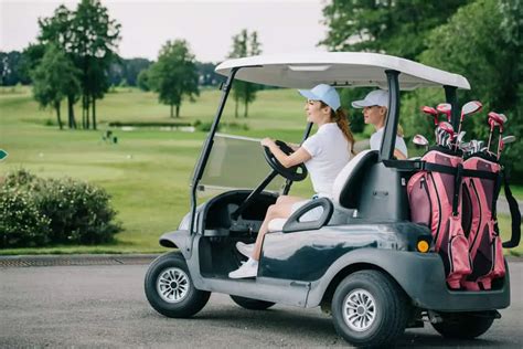 drive  golf cart   state  play golf