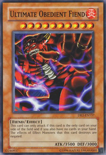 Ultimate Obedient Fiend Yu Gi Oh Wiki Fandom