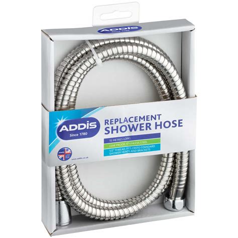 addis replacement shower hose bathroom accessories bm stores
