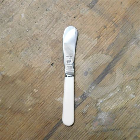 mini butter knifespreader  cream handle   etsy