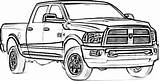 Dodge Coloring Ram Truck Pages 2500 Trucks Cummins Car Drawing Clipart Camaro Longhorn Colouring Drawings Cars 1500 Cliparts Dibujos Pickup sketch template