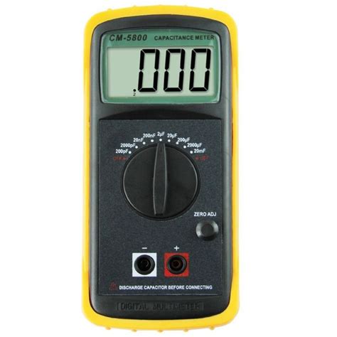 cm digital capacitance meter