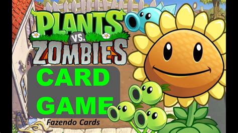 Como Fazer Cards Do Plants Vs Zombies Youtube