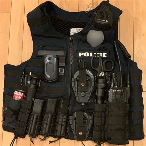 current duty vest setup police tactical gear tactical gear loadout