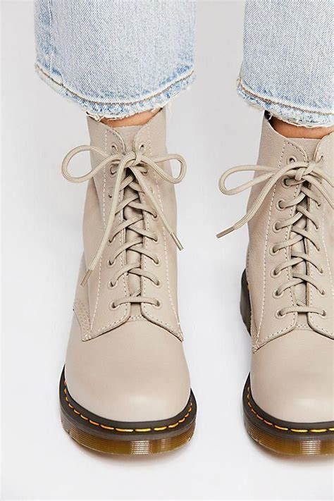 dr martens pascal boot taupe  martens taupe combat boots boots docmartensoutfits