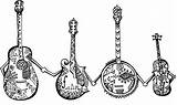 Bluegrass Instruments sketch template