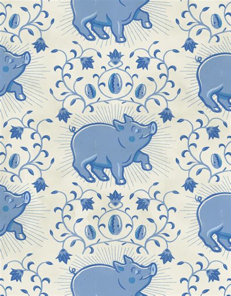 mooi en grappig textures patterns print patterns pig clipart porcelain pigs pig art cute