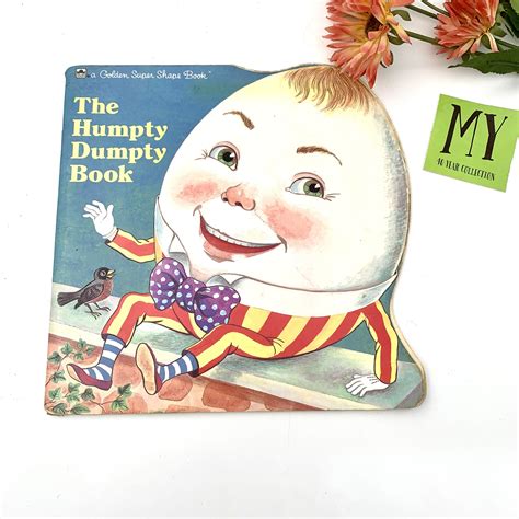 humpty dumpty book softcover book illustrated  jean etsyde