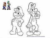 Mario Luigi Coloring Pages Sonic Bros Super Printable Color Print Brothers Clipart Nintendo Kids Pdf Kart Games Getcolorings Coloringhome Getdrawings sketch template