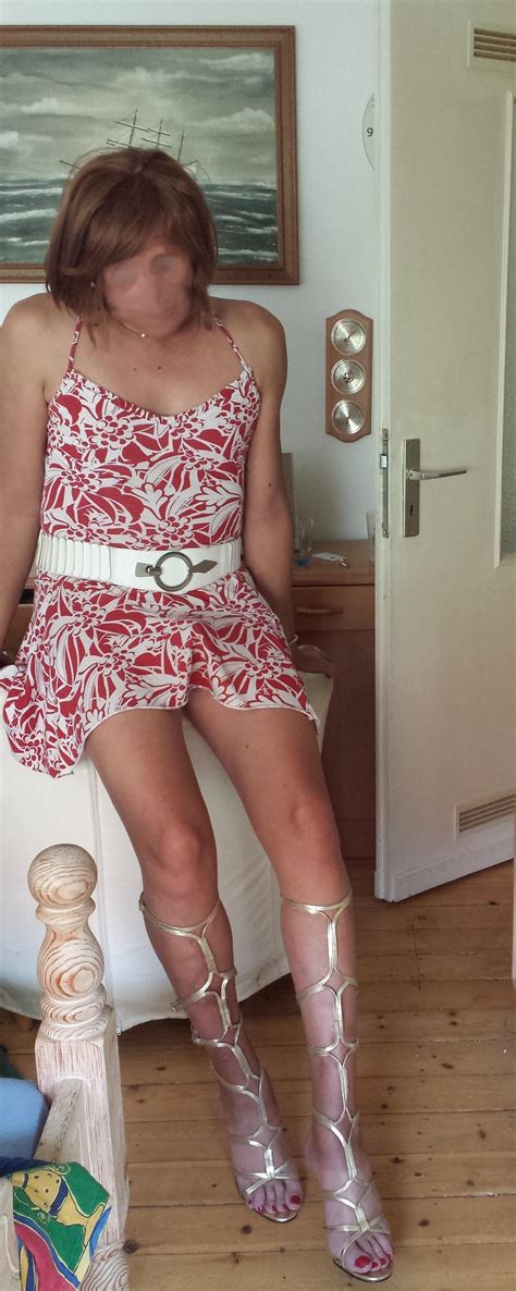 Summer Dress And Gladiator Sandals Photo 2